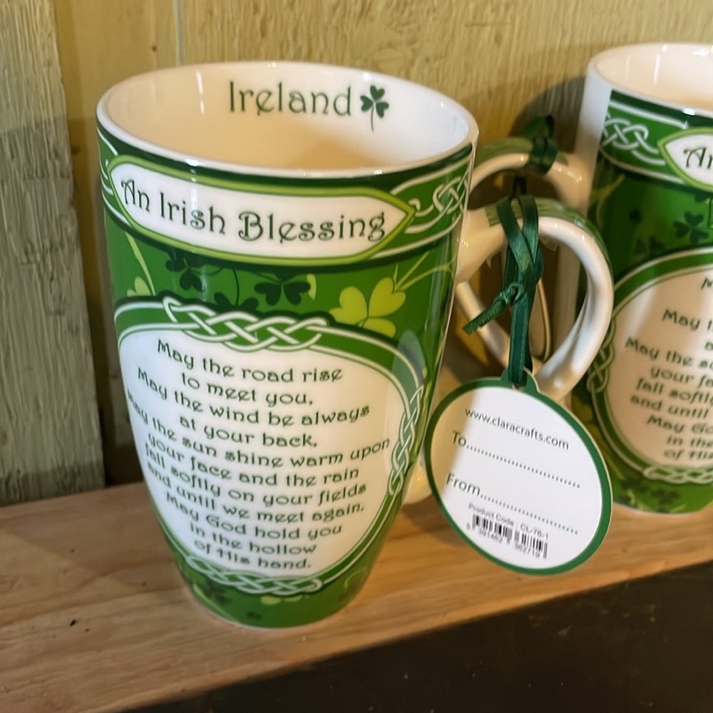 Set of two Irish mugs - Picture 2 of 3